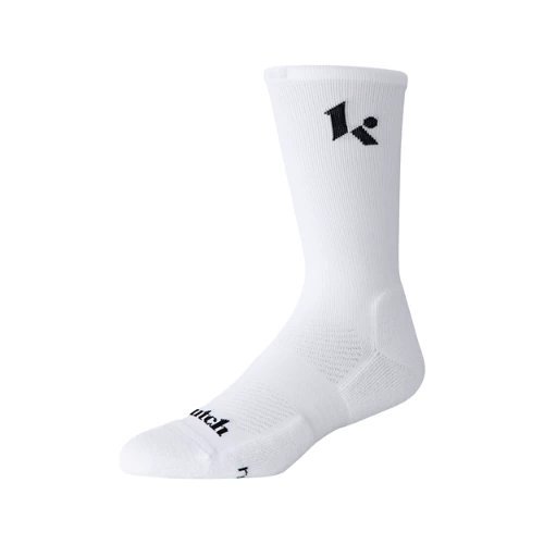 New Balance Klutch Training Sock - White/Black - AC12874-WT