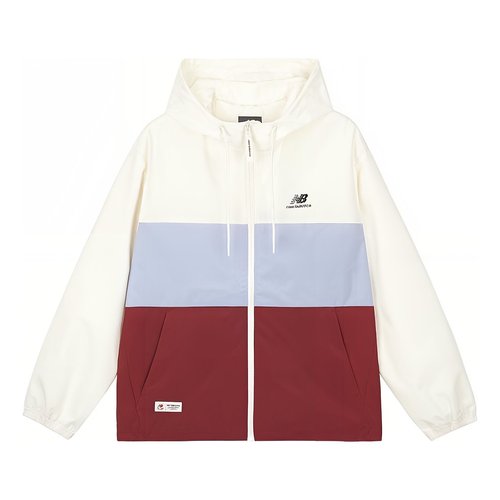 New Balance Lifestyle Hooded Jacket Asia Sizing - Blue/White/Grey - 5AD38011