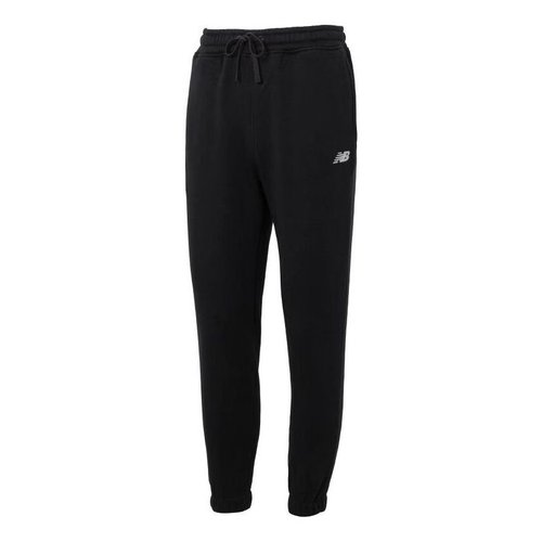 New Balance Lifestyle Sweatpants - Black/White - AMP34327