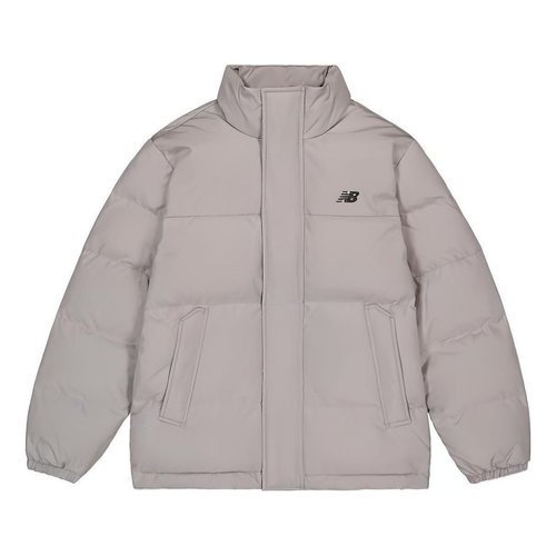 New Balance Lifestyle Warm Down Jacket Asia Sizing - Grey - AMJ33340