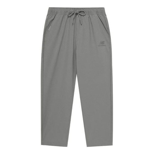 New Balance Logo Cargo Pants Asia Sizing - Grey - AMP32359
