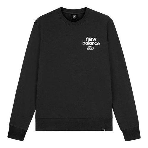 New Balance Logo Essentials Sweatshirt - Black - MT33535-BK