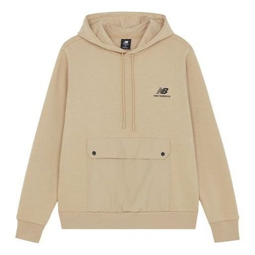 New Balance Logo Printing Pullover - Khaki - AMT14338