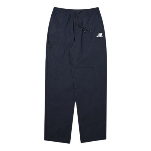 New Balance Logo Sport Pants Asia Sizing - Black - AMP21374