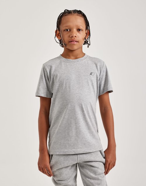 New Balance Logo Tee - Grey - LAK43J4-AGT