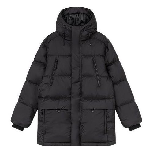 New Balance Long Casual Down Jacket - Grey - AMJ24376
