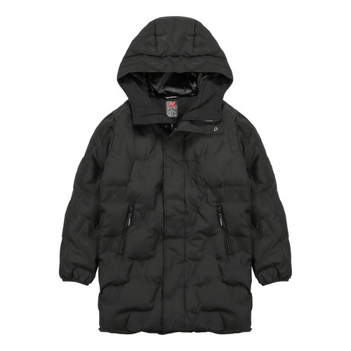 New Balance Long Down Jacket - Black - AMJ14303