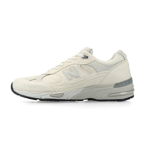 New Balance 991 MiUK Crocodile - Oyster Grey/Pistachio Shell - M991CR1