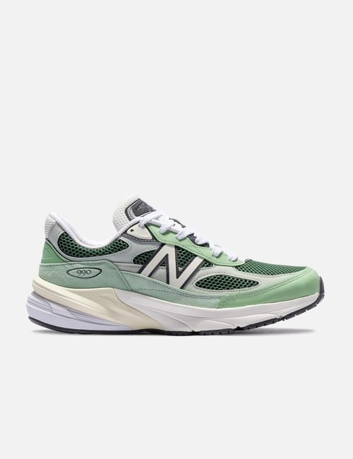 New Balance Made in USA 990v6 - Avocado/ Natural Mint