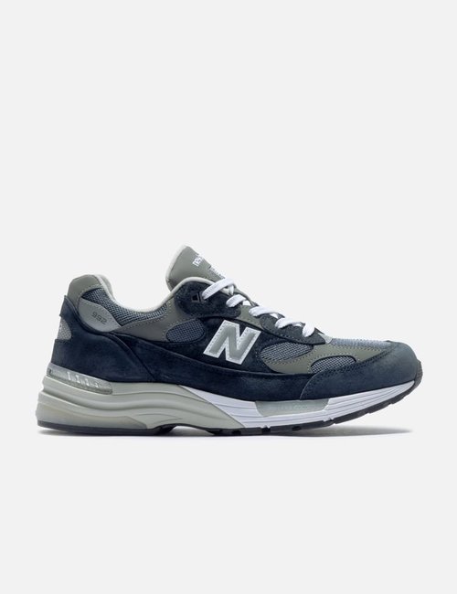 New Balance Made in USA 992 Core - Nb Navy/ Grey/ Silver Metallic