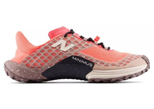 New Balance Minimus Trail - Urgent Red/Flat Taupe/Bisque - MTM10CH1