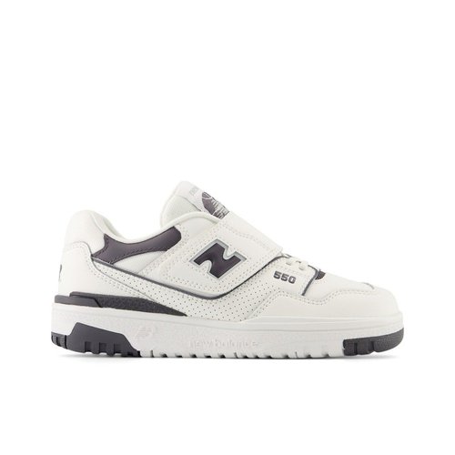 New Balance NB 550 Big Casual White/Deep Gray White color - PHB550B-H-M