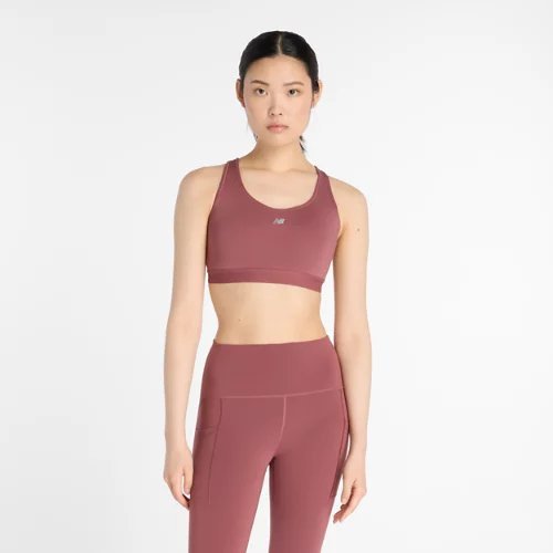 New Balance NB Essential Run Bra - Red - WB51032-WA-D