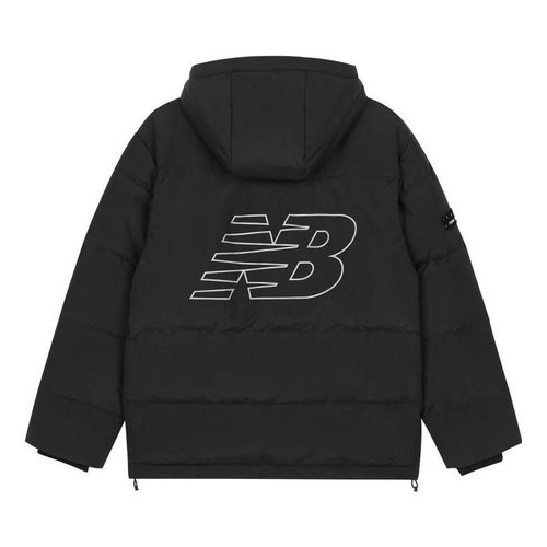 New Balance NB Logo Winter Down Jacket - Light Grey - AMJ33339