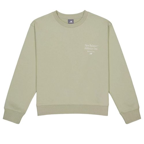 New Balance NBX Crew Neck Sweatshirt Asia Sizing - Olive Green - AWT41300