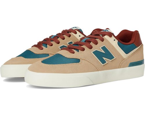 New Balance Numeric 574 Vulc - Tan/Forest Green - NM574VTF