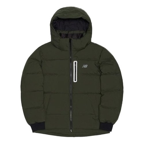 New Balance Outerwear Down Jacket Asia Sizing - Military Green - NPA4S03-1GN
