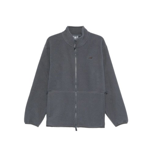 New Balance High Pile Jacket - Graphite/Black Cement - MJ53504-GT