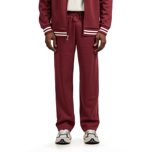 New Balance Post Season Pique Track Pant - Monarch Burgundy - MP53501-MHB