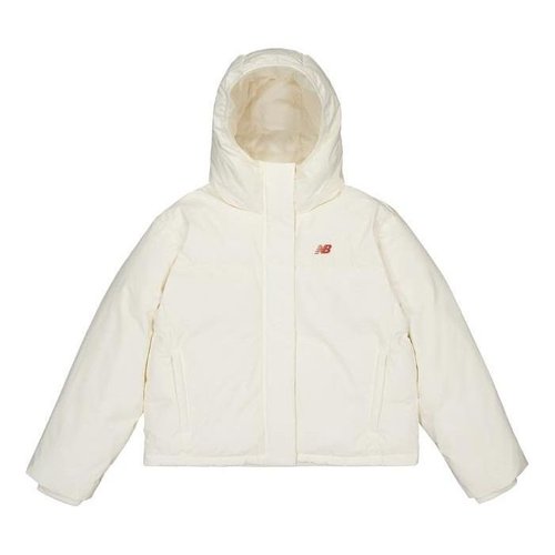 New Balance Puffer Down Jacket Asia Sizing - White - NPD43212