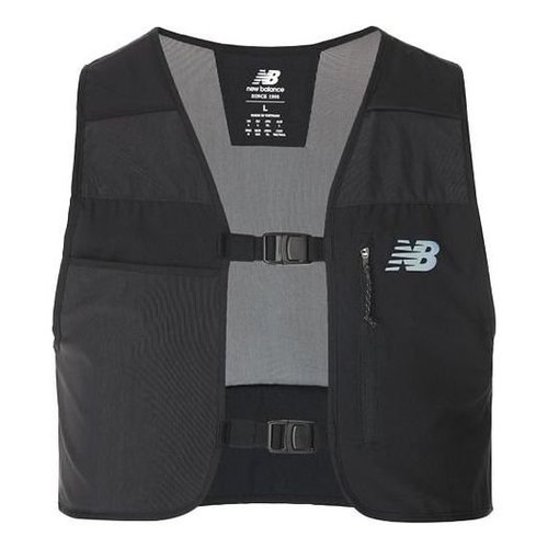 New Balance Q Speed Commuter Vest - Black/Grey - MV11282-BK