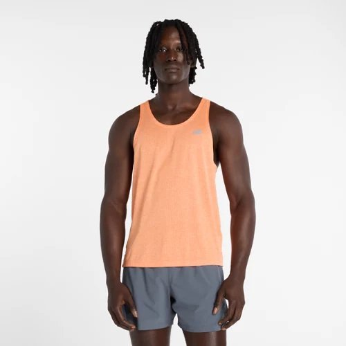 New Balance RC Essential Tank Top - Orange - MT41250-AAE