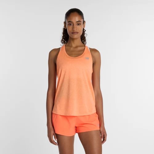 New Balance RC Essential Tank Top - Orange - WT41250-AAE