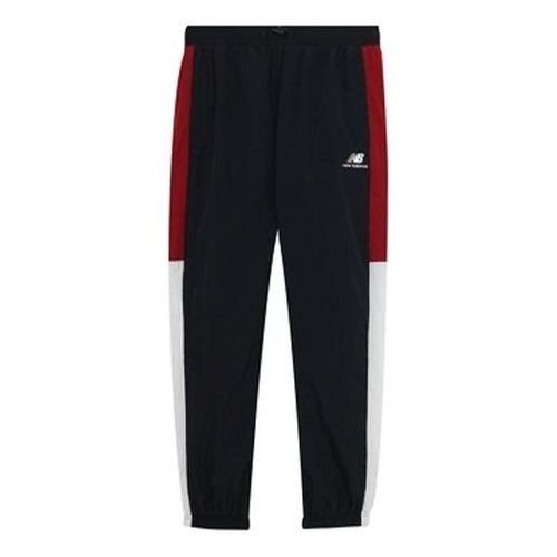 New Balance Relaxed Color Block Jogger Asia Sizing - Black/White/Red - NTA33011
