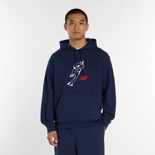 New Balance x Shohei Ohtani Logo Hoodie - Team Navy - MT6180F-TNV