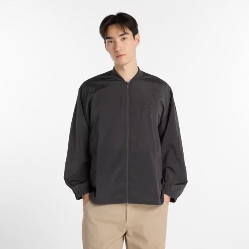 New Balance x Shohei Ohtani Signature Crinkle Nylon Jacket Asia Sizing - Faded Black - MJ61T0G-ABR