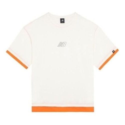 New Balance Sport Classic T-Shirt Asia Sizing - Grey/White - AMT22363