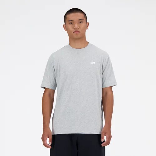 New Balance Sport Essentials Cotton T-Shirt - Grey - MT41509-AG