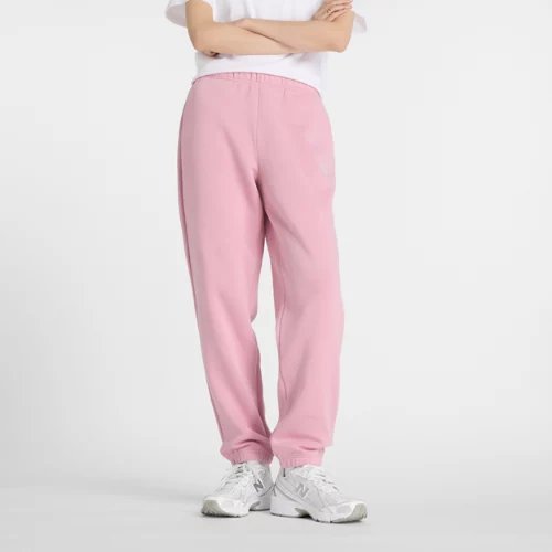 New Balance Sport Essentials Fleece Joggers - Pink - WP41502-PTF