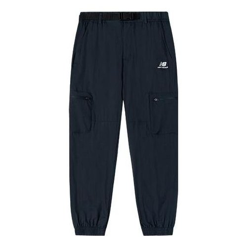 New Balance SS22 Logo Cargo Pants - Black/White - 5TC2U633