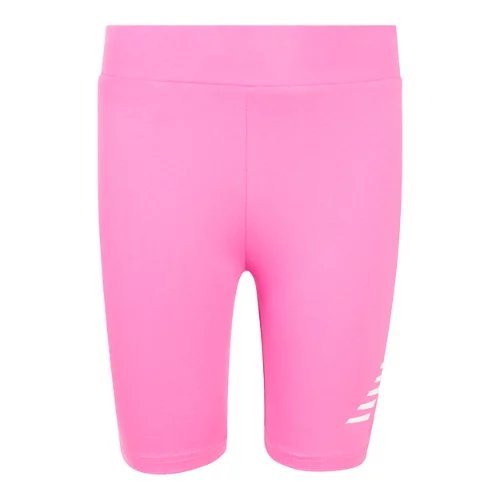 New Balance Stacked Logo Cycle Short - Pink - LAKG005-AAC