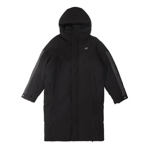 New Balance Street Style Long Down Jacket - Black - NQ94R041