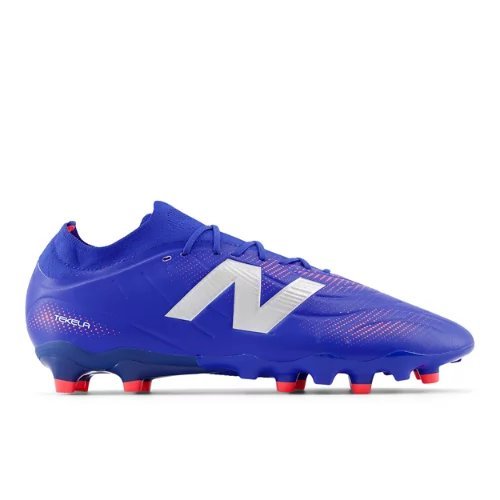 New Balance TEKELA TEAM LOW LACED FG V5 - Blue/Red/Grey - ST3FMP5-2E