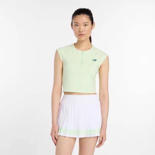 New Balance Tournament Cap Top - Green - WT43430-MEW