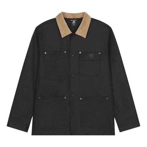 New Balance Vintage Trend Coat Asia Sizing - Black/Brown - AMJ31321