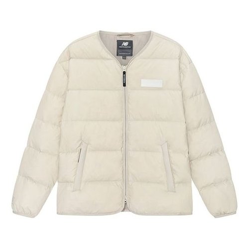 New Balance Warm Down Jacket - Cream White - 5PB42073
