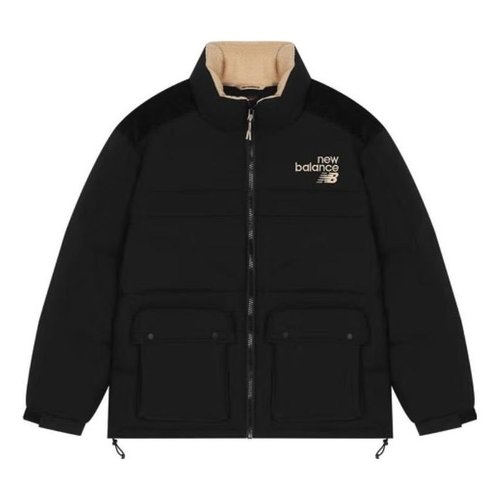 New Balance Winter Down Jacket - Black/Beige - AMJ24353