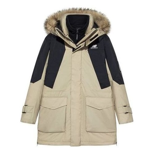 New Balance Winter Snowsuit Warm Jacket - Beige - NPA43121