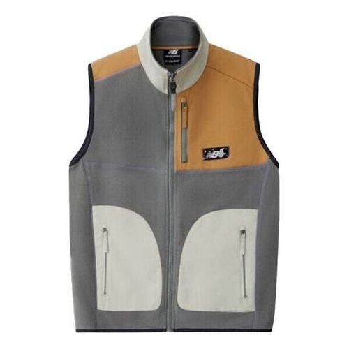 New Balance x Tyakasha Cotton Colorblock Vest - Grey - NJA4N413