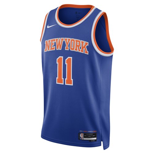 New York Knicks Icon Edition Nike Dri-FIT NBA Swingman Jersey - Rush Blue - DN2015-498