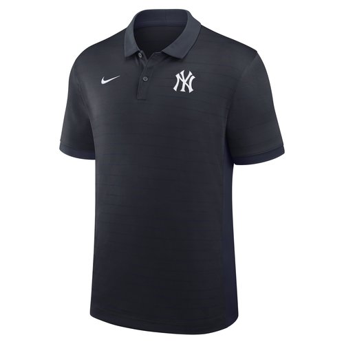 New York Yankees Authentic Collection Striped Victory Nike Dri-FIT MLB Polo - Navy - 03BG0GJ9NK-P81