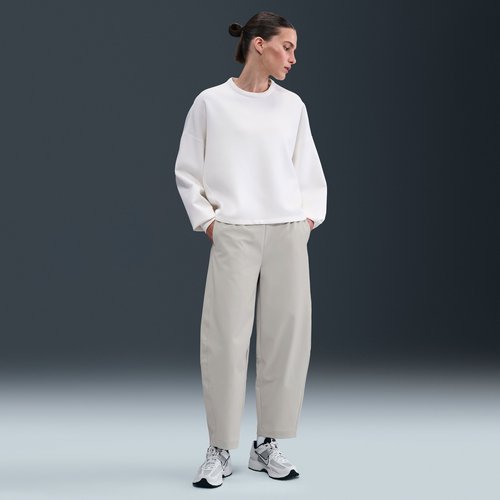 Nike 24.7 PerfectStretch Dri-FIT High-Waisted Loose Barrel-Leg Pants - Light Orewood Brown/Light Iron Ore - HM8847-104