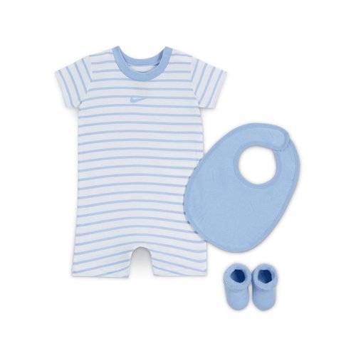 Air Jordan 3-Piece Romper and Terry Set - Cobalt Bliss - NN1253-U8K