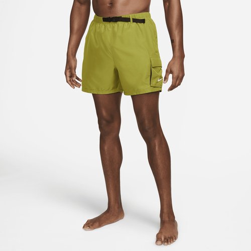 nike swim belted shorts
