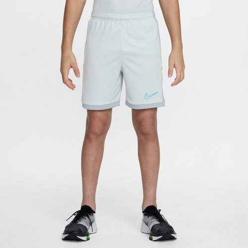 Nike Academy Dri-FIT 7" Soccer Shorts - Photon Dust/Light Smoke Grey/Dynamic Turquoise - HJ3718-025