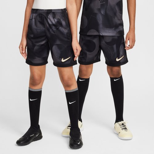 Nike Academy+ Dri-FIT Soccer Shorts - Dark Grey/Black/Anthracite/Pale Ivory - HJ3827-010